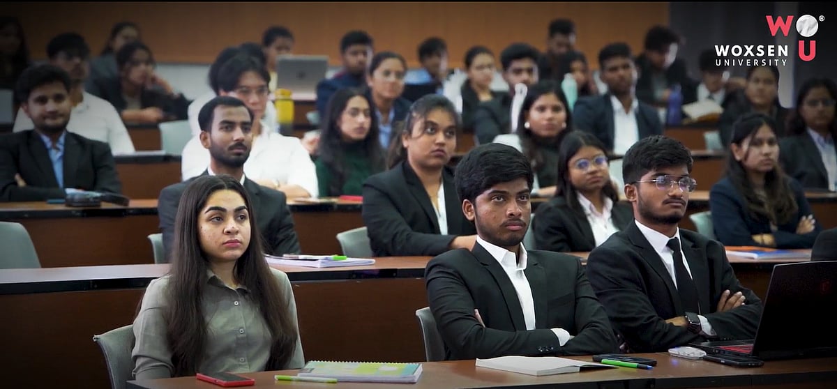 MBA Students at Woxsen University