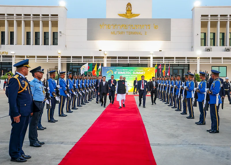 PM Narendra Modi attends first day of BIMSTEC summit on April 4, 2025