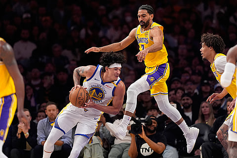 Basketball: Golden State Warriors vs Los Angeles Lakers