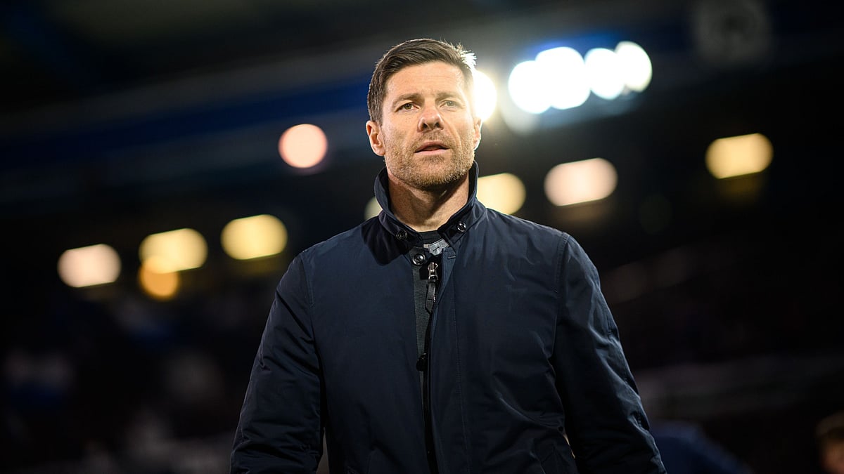 Bayer Leverkusen head coach Xabi Alonso - null