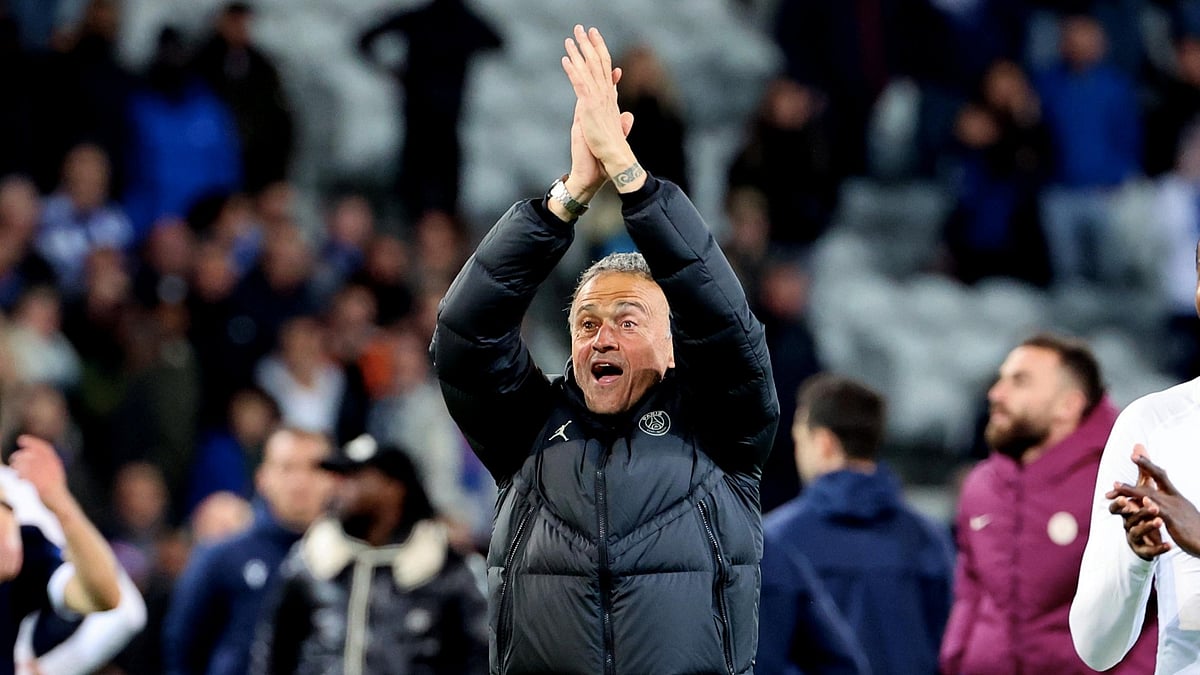 Paris Saint-Germain head coach Luis Enrique