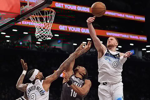 NBA Basketball Game: Brooklyn Nets vs Minnesota Timberwolves
