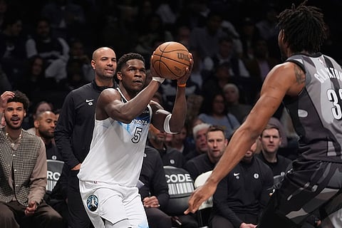 Nets Timberwolves Basketball