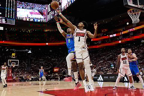 NBA: Oklahoma City Thunder vs Houston Rockets