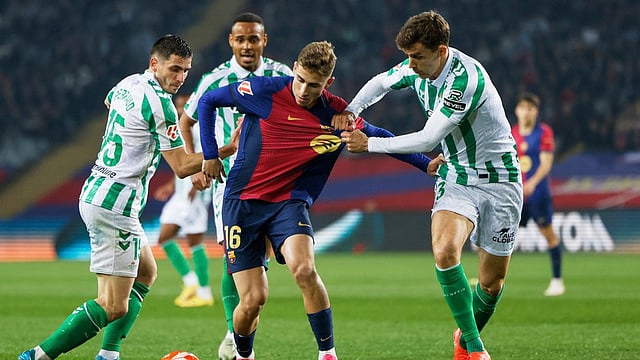 FC Barcelona 1-1 Real Betis Highlights, La Liga Updates: Blaugrana Held At Home, Extend Lead To Four Points