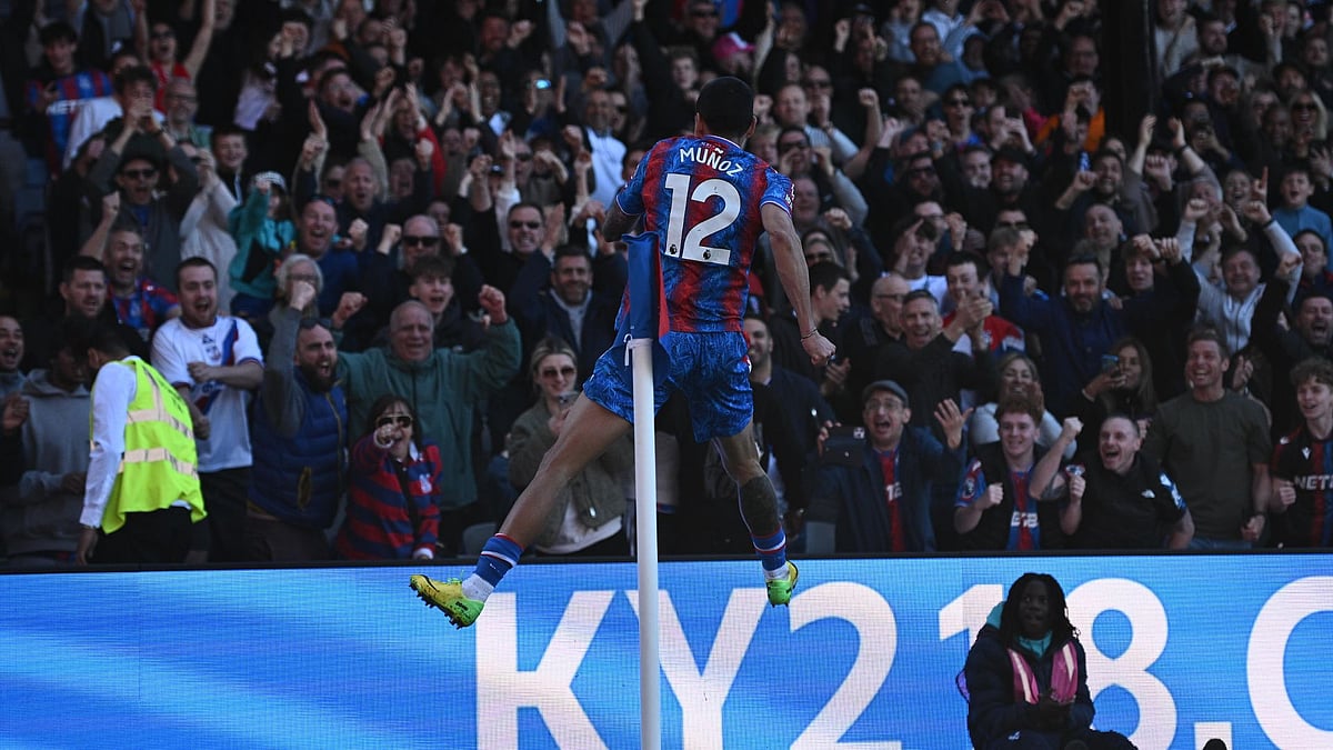 Munoz celebrates scoring the winning goal - null