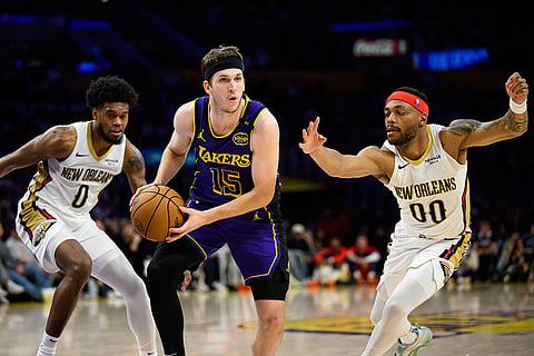 NBA Basketball Game: New Orleans Pelicans vs Los Angeles Lakers
