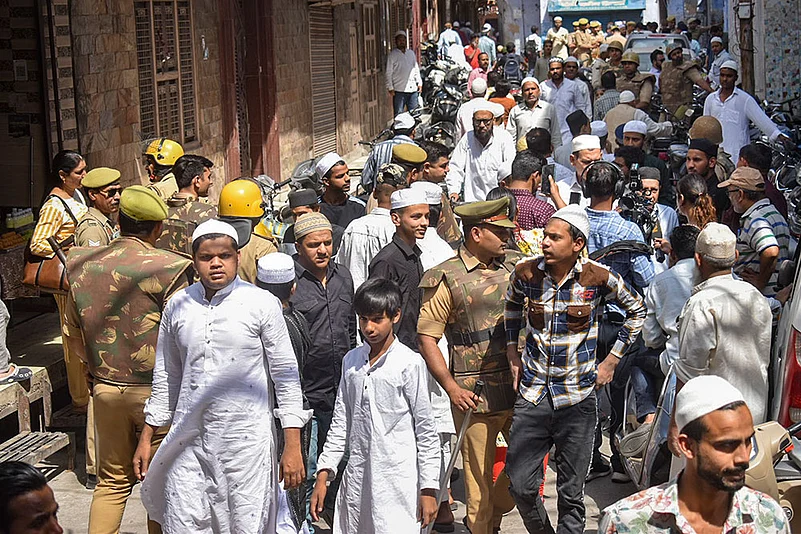 Tight security in UPs Meerut