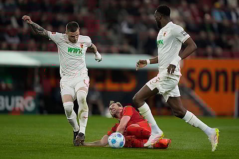 German Bundesliga Soccer Match: Augsburg vs Bayern Munich