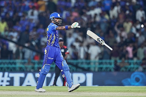Indian Premiere League: Lucknow Super Giants vs Mumbai Indians