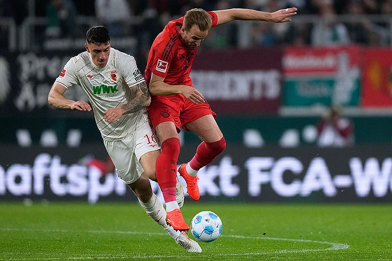 German Bundesliga Soccer Match: Augsburg vs Bayern Munich