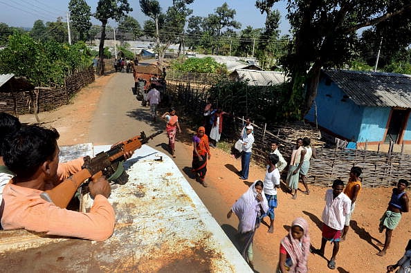 Getty Images  : Maoist and Tribal