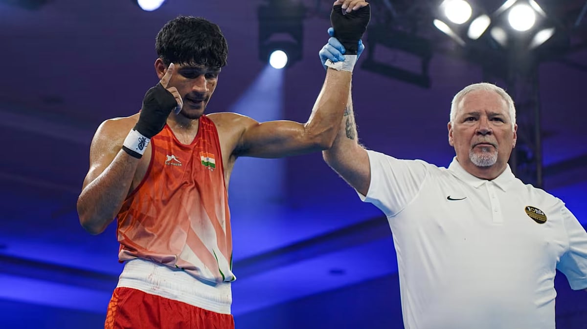 Boxing Federation of India : Abhinash Jamwal put on a near-flawless display to overpower Italy’s Gianluigi Malanga and book his spot in the 65kg final.