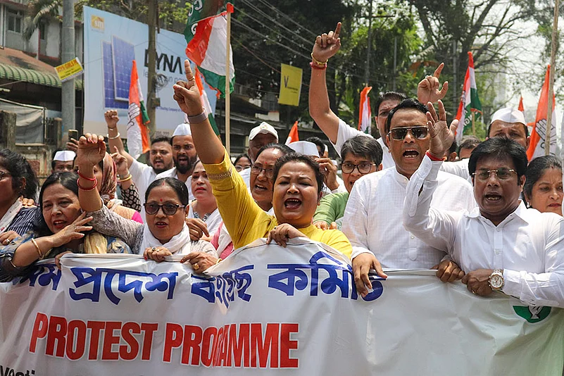Protest in Guwahati