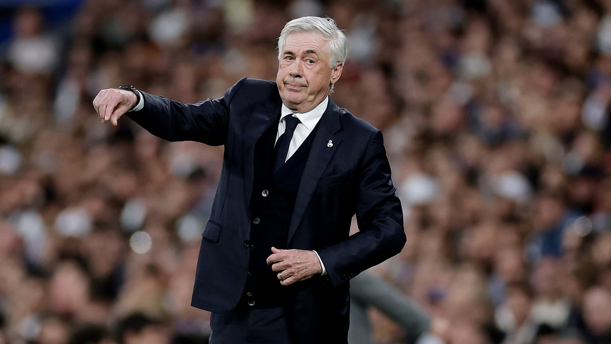 Real Madrid head coach Carlo Ancelotti