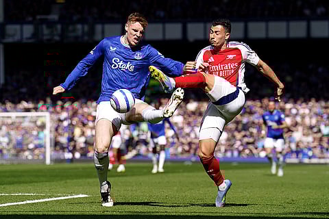Britain Soccer Premier League: Arsenal vs Everton