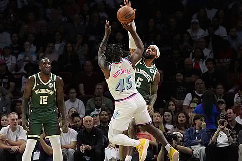 Basketball: Milwaukee Bucks vs Miami Heat