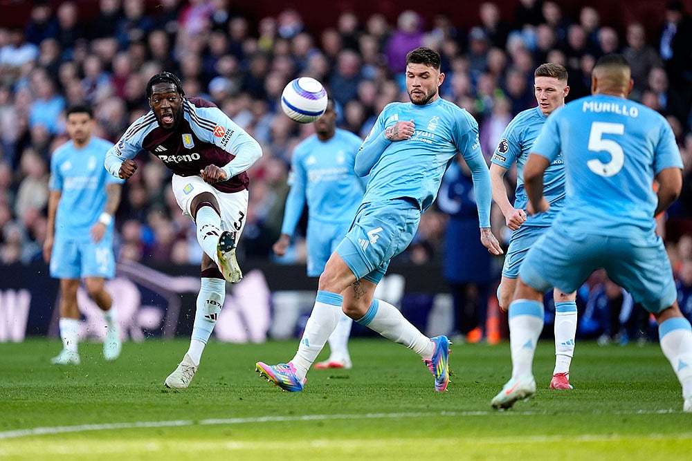 | Photo: Nick Potts/PA via AP : EPL: Nottingham Forest vs Aston Villa