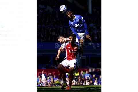 Britain Soccer Premier League: Everton vs Arsenal