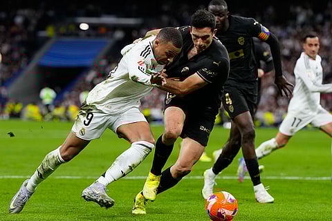 La Liga Soccer Match: Real Madrid vs Valencia