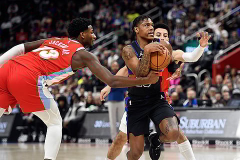 NBA Basketball Game: Memphis Grizzlies vs Detroit Pistons