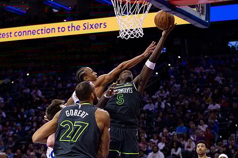 NBA Basketball: Minnesota Timberwolves vs Philadelphia 76ers