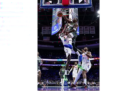 Basketball: Minnesota Timberwolves vs Philadelphia 76ers