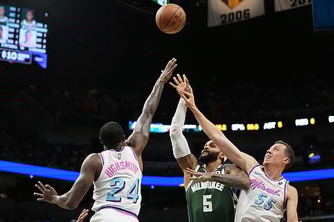 Bucks Heat Basketball