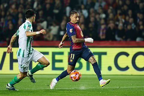 Spain Soccer La Liga: Barcelona vs Real Betis
