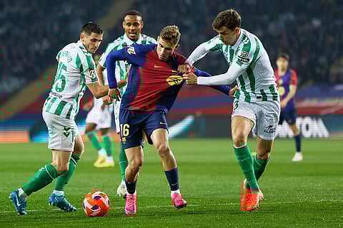 Spain Soccer La Liga: Real Betis vs Barcelona