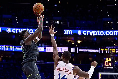 NBA: Philadelphia 76ers vs Minnesota Timberwolves