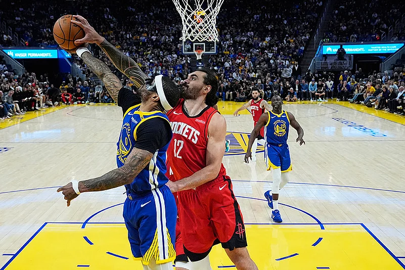 NBA Basketball: Golden State Warriors vs Houston Rockets