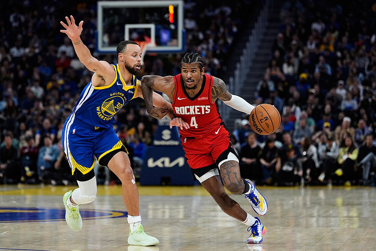 NBA: Golden State Warriors vs Houston Rockets