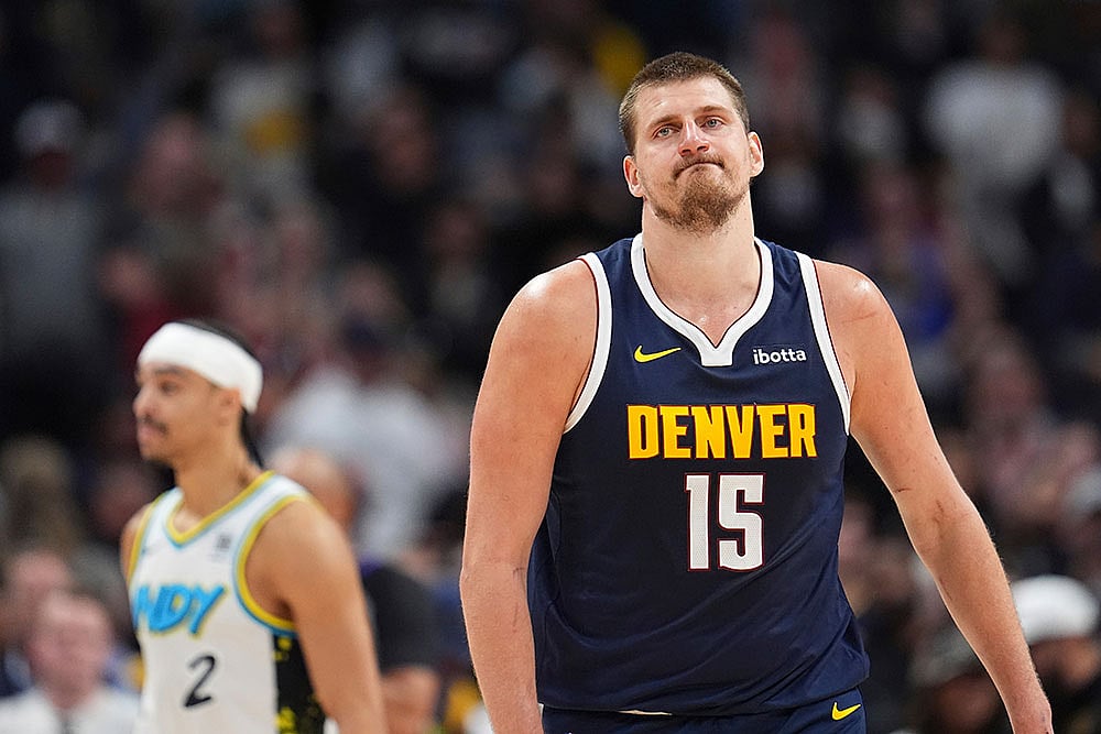 | Photo: AP/David Zalubowski : NBA: Denver Nuggets vs Indiana Pacers