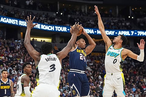 Basketball: Denver Nuggets vs Indiana Pacers