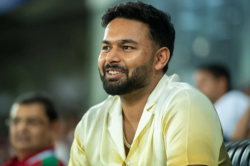 Rishabh Pant in ISL semi-final match