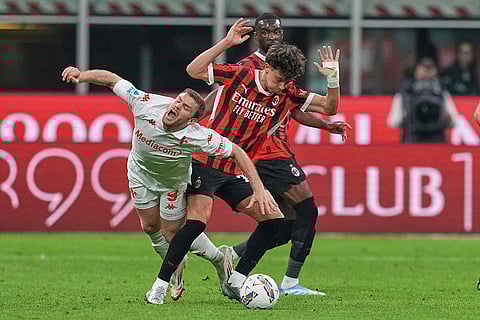 Italy Soccer Serie A: AC Milan vs Fiorentina