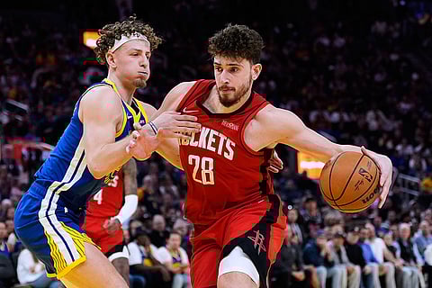 Basketball: Houston Rockets vs Golden State Warriors