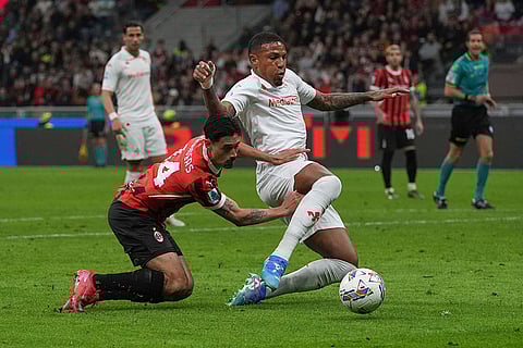 Italian Serie A soccer match: Fiorentina vs AC Milan