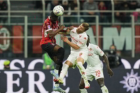 Italian Serie A soccer match: AC Milan vs Fiorentina