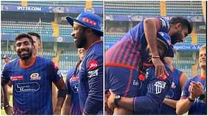 X/mipaltan : Stills from the video uploaded by Mumbai Indians.