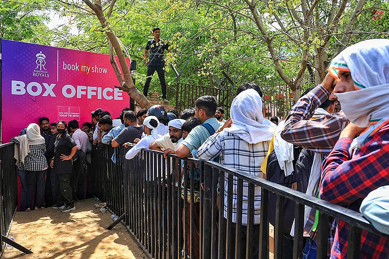IPL 2025: Fans purchase tickets in Jaipur