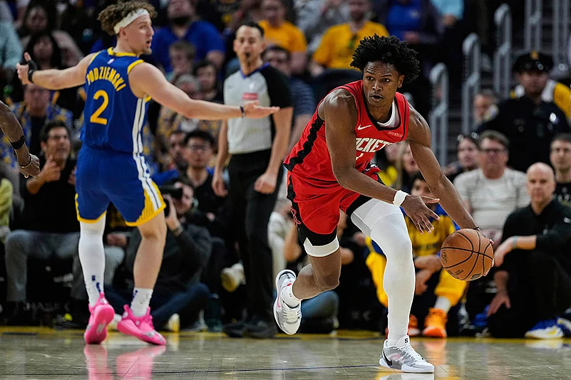 NBA Basketball: Houston Rockets vs Golden State Warriors