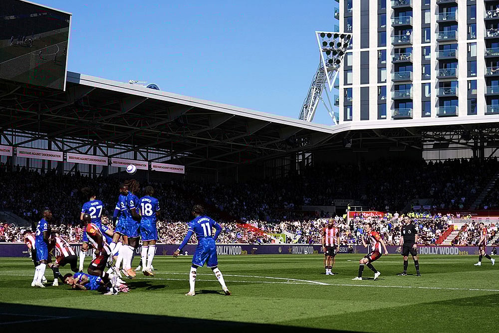 | Photo: John Walton/PA via AP : EPL: Brentford vs Chelsea