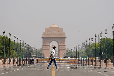 Weather: Hot summer day in Delhi