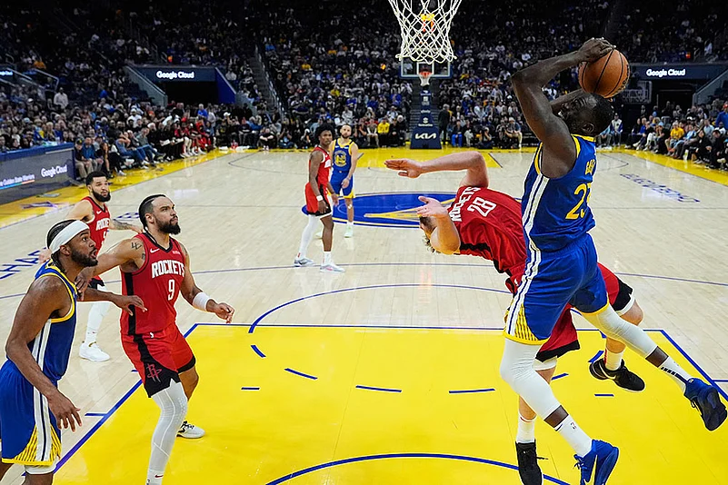 Warriors Rockets Basketball