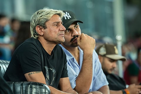 LSG staff in the Salt Lake Stadium.