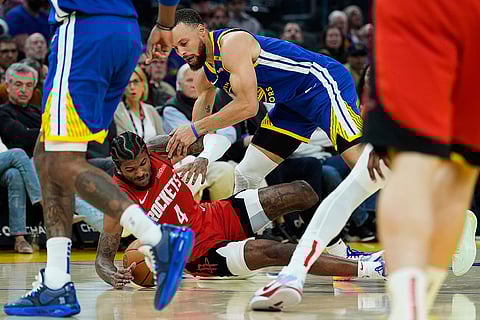 Warriors Rockets Basketball