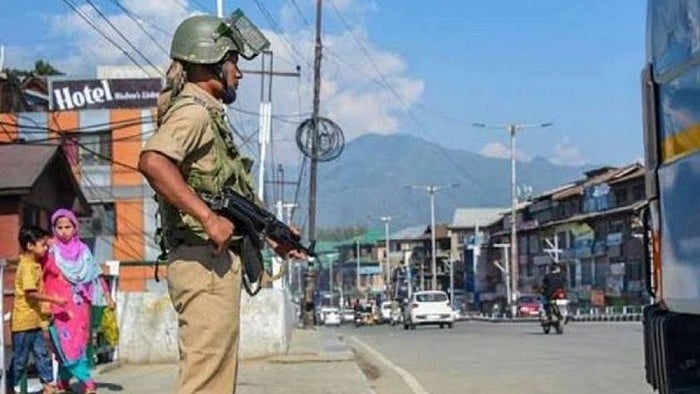 | PTI/File : Jammu And Kashmir: Security Beefed In Ahead Of Amit Shah's Visit