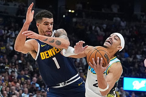 NBA Basketball Game: Denver Nuggets vs Indiana Pacers